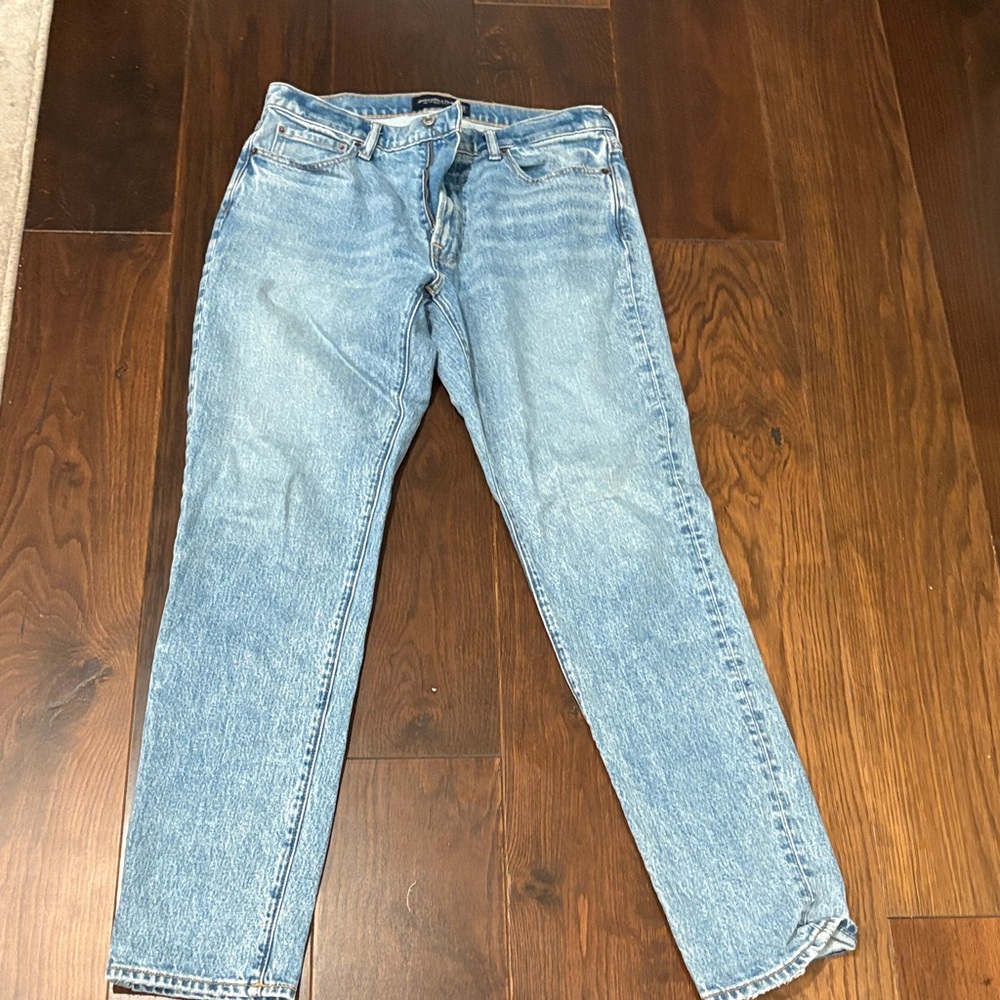 Abercrombie & Fitch Classic Blue Straight Jeans